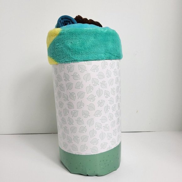 Animal Crossing New Horizons Super Soft Throw Plush Blanket 46" X 60" Nintendo - Picture 12 of 13